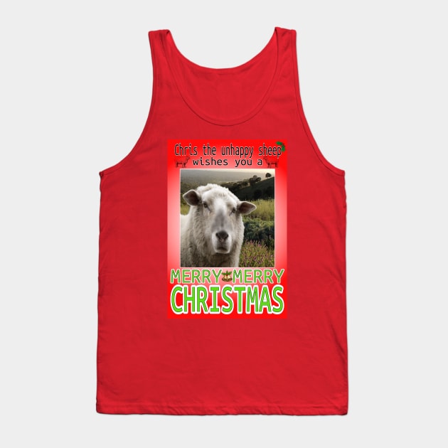 Father Ted Christmas Sheep Tank Top by Loganferret